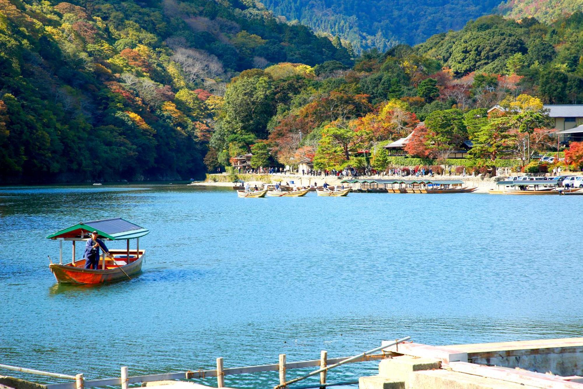 Kyoto Arashiyama Onsen Ryokan Togetsutei المظهر الخارجي الصورة