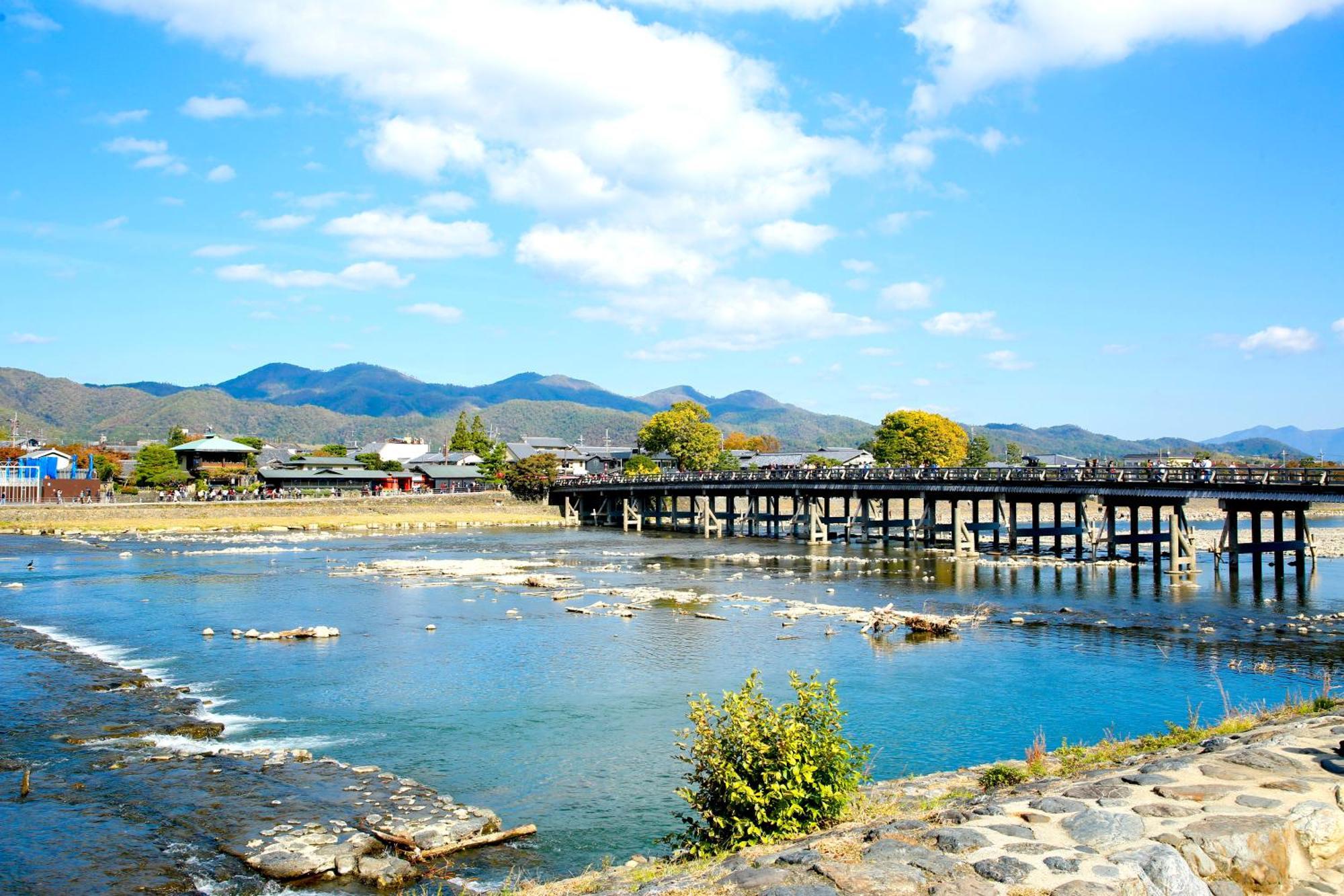 Kyoto Arashiyama Onsen Ryokan Togetsutei المظهر الخارجي الصورة