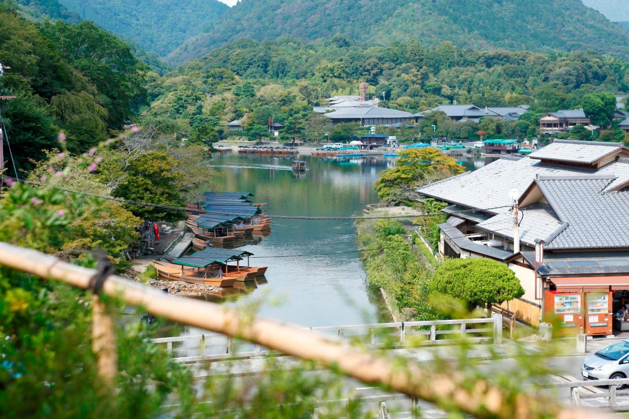 Kyoto Arashiyama Onsen Ryokan Togetsutei المظهر الخارجي الصورة